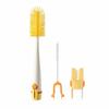 Home Kitchen Gadget 5 in 1 Silicone Cup Brush with Long Handle, Multifunctional Deep Bottle Cleaning Brush, Non-slip Reusable Cleaner for Baby Bottles