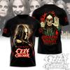 Hot Rock Ozzy Band 3d Printing T-shirt Men Women Fashion Hip Hop Short Sleeve Sports O-Neck Tops Tees for Men Clothes