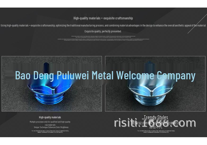 Titanium Alloy Oil Cap for Ducati, Suzuki, Yamaha, Kawasaki (TC4)