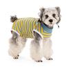 Dog Clothes, Thin Belly Protection Vest, Belly Anti-cool Free Striped Shirt, Back Buttons, Female Dog Sterilization and Weaning