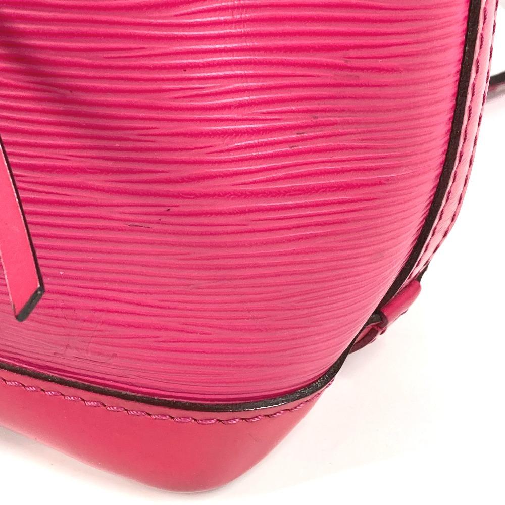 Louis Vuitton M42573  Epi Nano-Noe Crossbody drawstring pouch Shoulder Bag pink