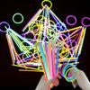 10/30/50/100pcs Plastic Glow Stick Atmosphere Creating Tool Glow in the Dark Concert Supplies Emergency Lighting Party Decor XJM