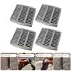 Pack of 40 Weep Hole Vent Covers Steel Brick Wall Weep Vent Covers Set Comprehensive Steel Weep Hole Covers for House