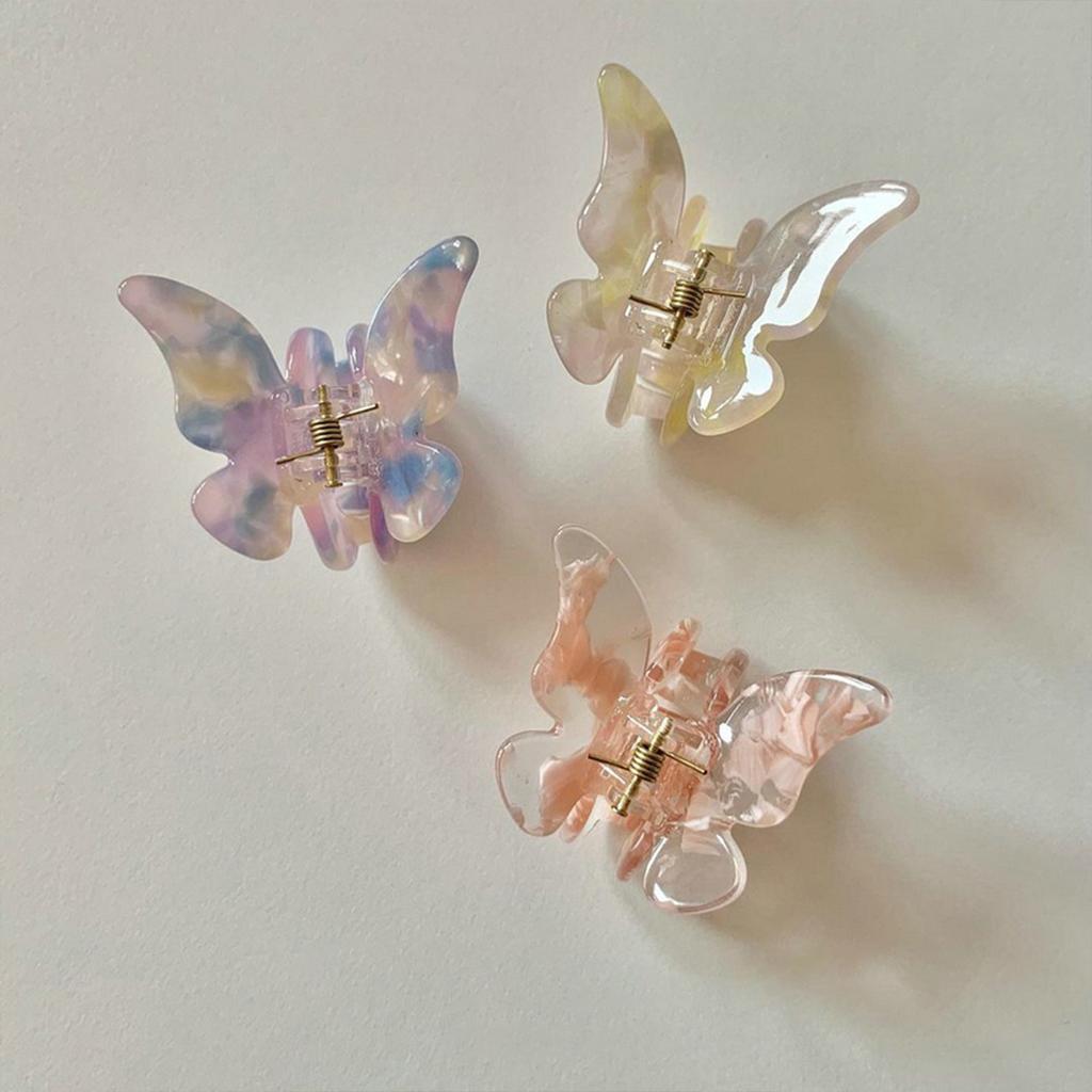 Super fairy hairpin, mermaid Ji size, butterfly grab clip, smudge hair accessories, back of head hair, shark clip tide