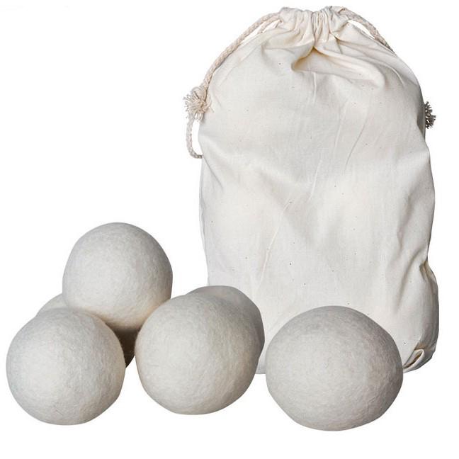 Anti-Wrinkle Wool Dryer Balls - Tangle-Free Laundry Aid