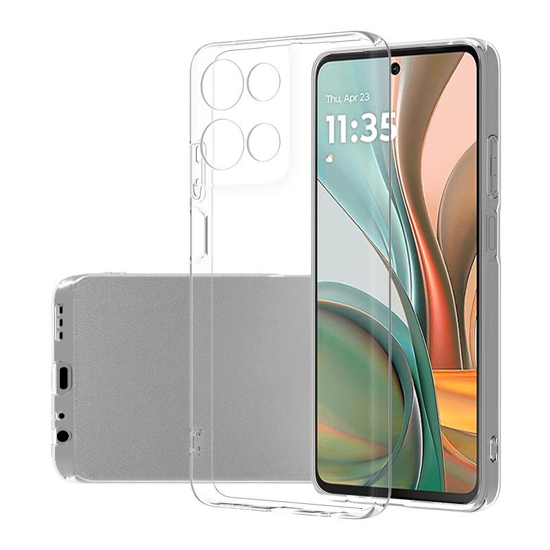 Simple Slim Soft TPU Clear Transparent Phone Case On For Motorola Moto G Power G Play GPlay G Cover Fundas Capa