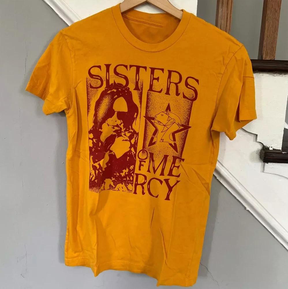 The Sisters Of Mercy band yellow T Shirt S-4XL cotton UR681 XXL