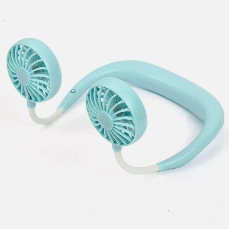Portable Neck Fan Usb Rechargeable Mini Fan Lightweight Hands-free Design For Hot Days