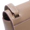 Bag 2025 New Hand Rubbed Pattern Buttocks Bag Leather Fashionable And Simple Shoulder Crossbody Bag Fresh Cowhide Saddle Bag
