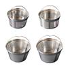 Reusable Round Coffee Machine Filter Basket 304 Stainless Steel Rustproof Easy Clean Fine Mesh Screen