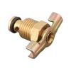 Brass Drain Valve for Smooth of Air Tank Ports NPT 14 /38 /12 (1pc)