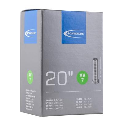 SCHWALBE 20 X Tube American Style 40mm Valve 7AV [Genuine Product] 1.50/2.40