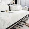 Sofa Cushion 2025 New Summer Light Luxury High-end Ice Leather Sofa Cover Universal In All Seasons, Small Fresh Seat Cushion