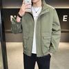 2025 Men's Casual Korean Style Trendy Jacket - Breathable & Comfortable for Spring and Autumn
