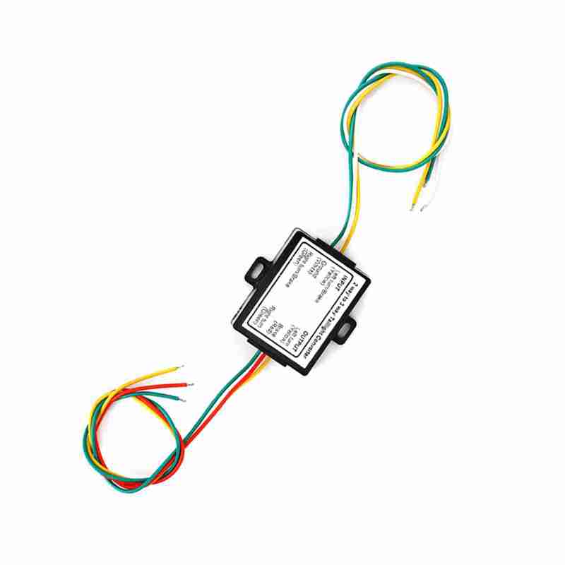2-to-3 Wire Converter 2-to-3 Wire Splice Trailer Converter Electrical System Wire Harness Adapter US Type Tail Light Adapter