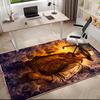 1pc John Wayne's Art Painting Carpet Rug for Living Room Bedroom Home Sofa Decoration,Kids Play Non-slip Floor Mat