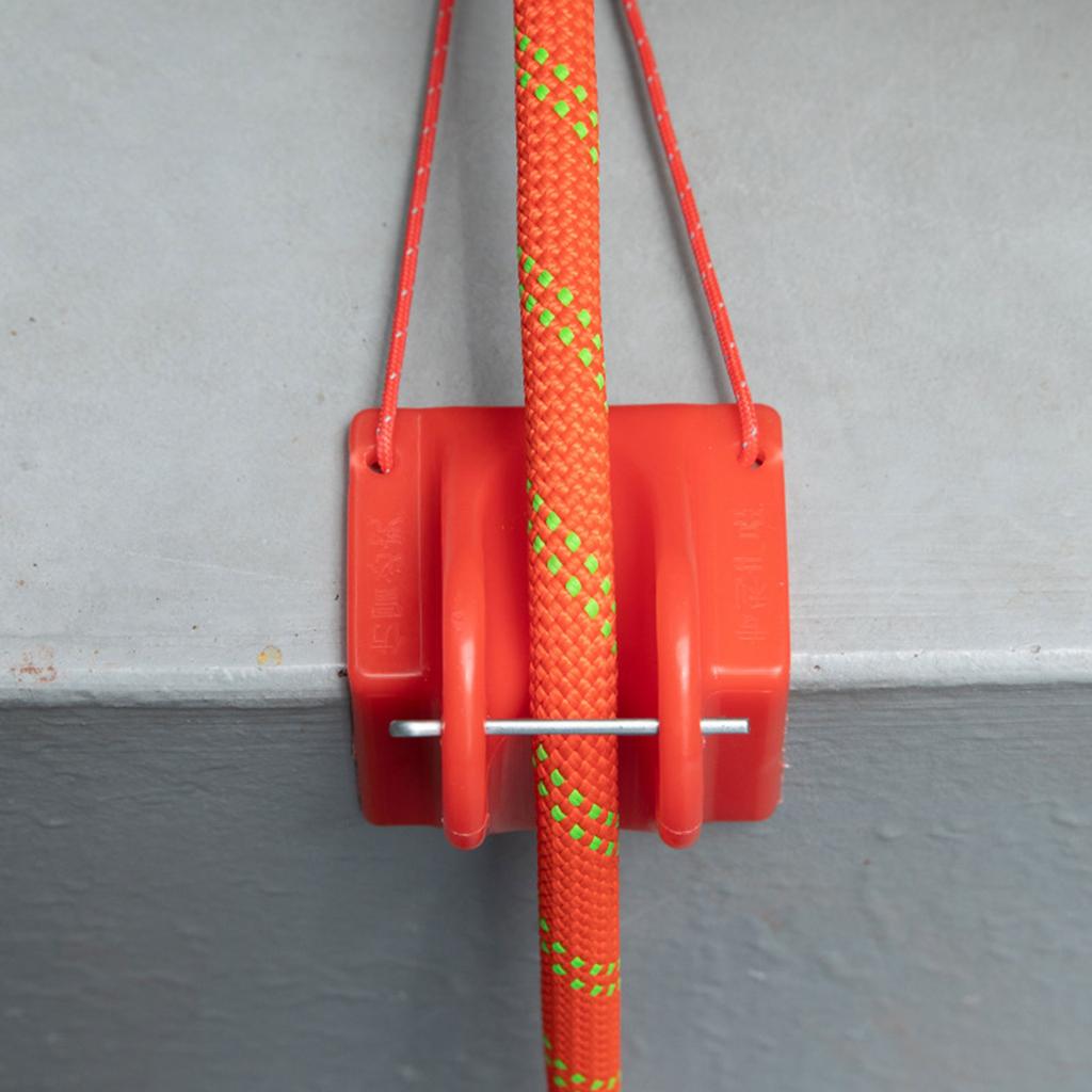 2 Stück Kletterseil-Kantenschutz, Sicherheitsseilschutz für große Höhen, Outdoor-Wand-Lanyard, Anti-Abrieb-Seilschutz