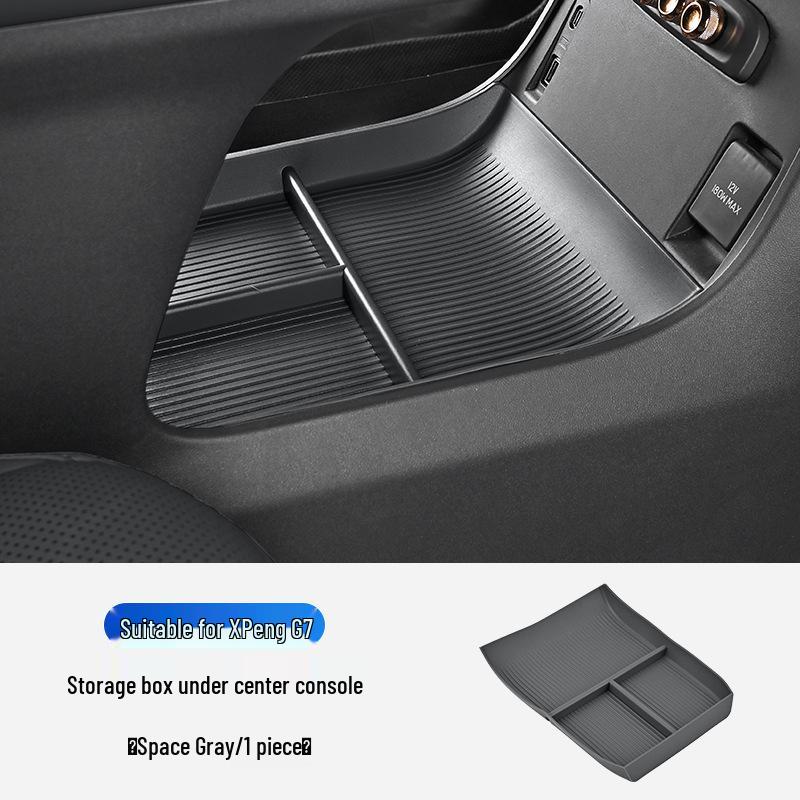 XPeng G7 Wireless Charger & Cup Holder Console Upgrade