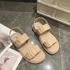 Women's Summer Flat Sole Sandals - Soft, Comfortable, Outdoor Beach Footwear