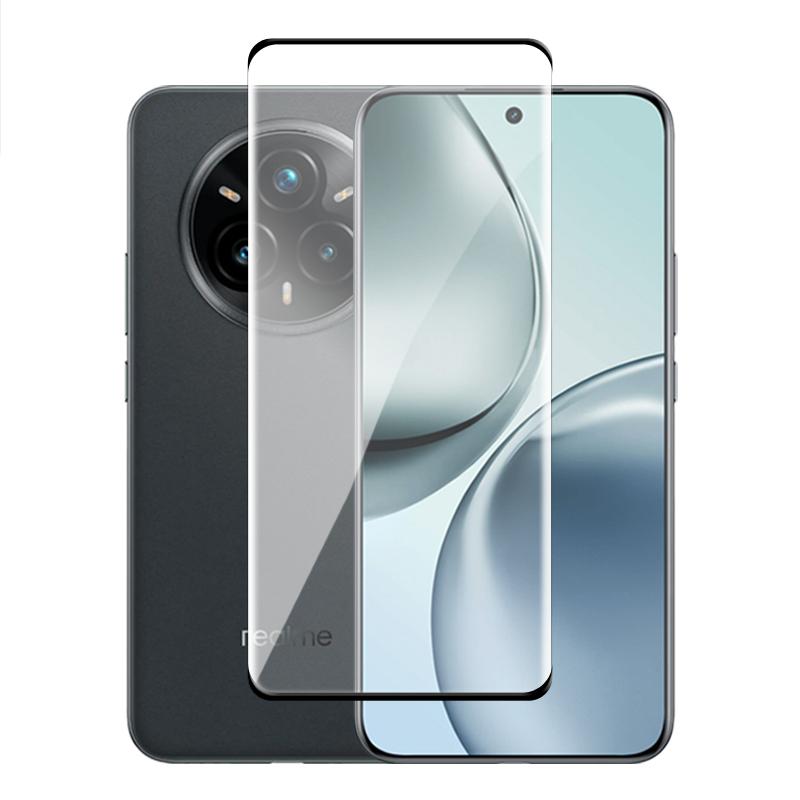 4PCS [2+2 Pack] HD Clear For Realme 14 Pro+ Realme 14 Pro 5G Glass Curved Edge Screen Protector Tempered Glass For Realme 14 Pro Plus Lens Film