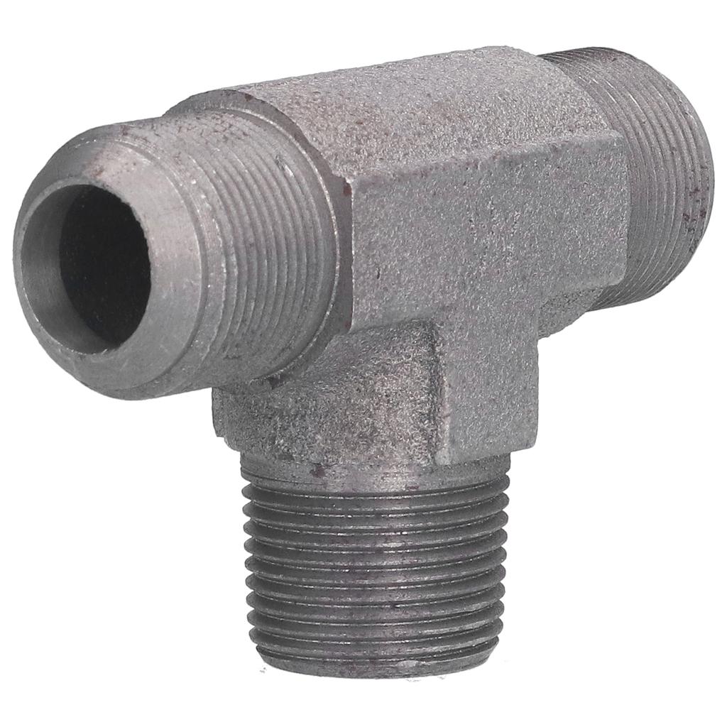 Teu drept Fier Durabil Lustruit cu Atenție Fiting Teu pentru Țeavă de Compresie pentru Pompă de Aer Aer