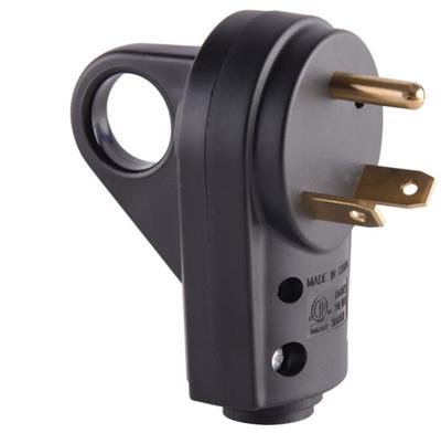 RV/Trailer/Camper Replacement Male Plug With Handle Electrical Plug Adapter