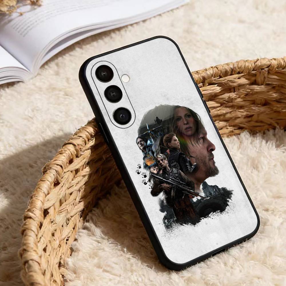 D-Death-e-Strandings-Game Phone Case For Samsung Galaxy A91,80,73,72 ,71,53,52,32 ,31,22,21s,20,Soft Black Case