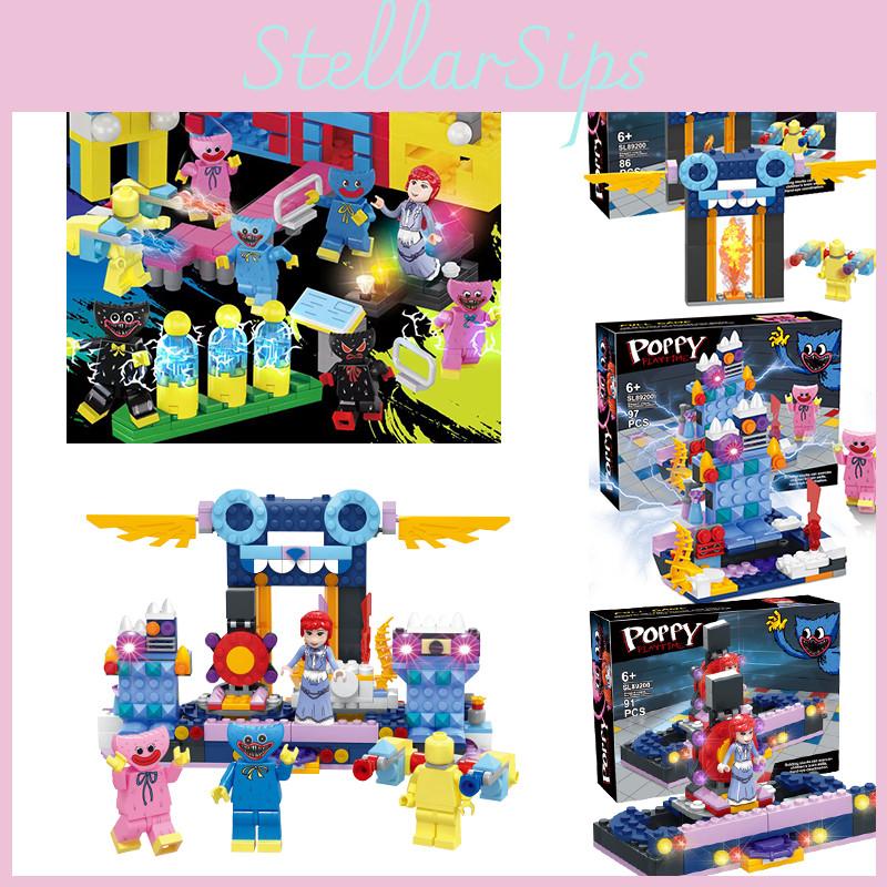 Poppy Playtime Building Set 4-in-1 8-in-1 Huggy Wuggy Blocks Puzzle Game For Kids