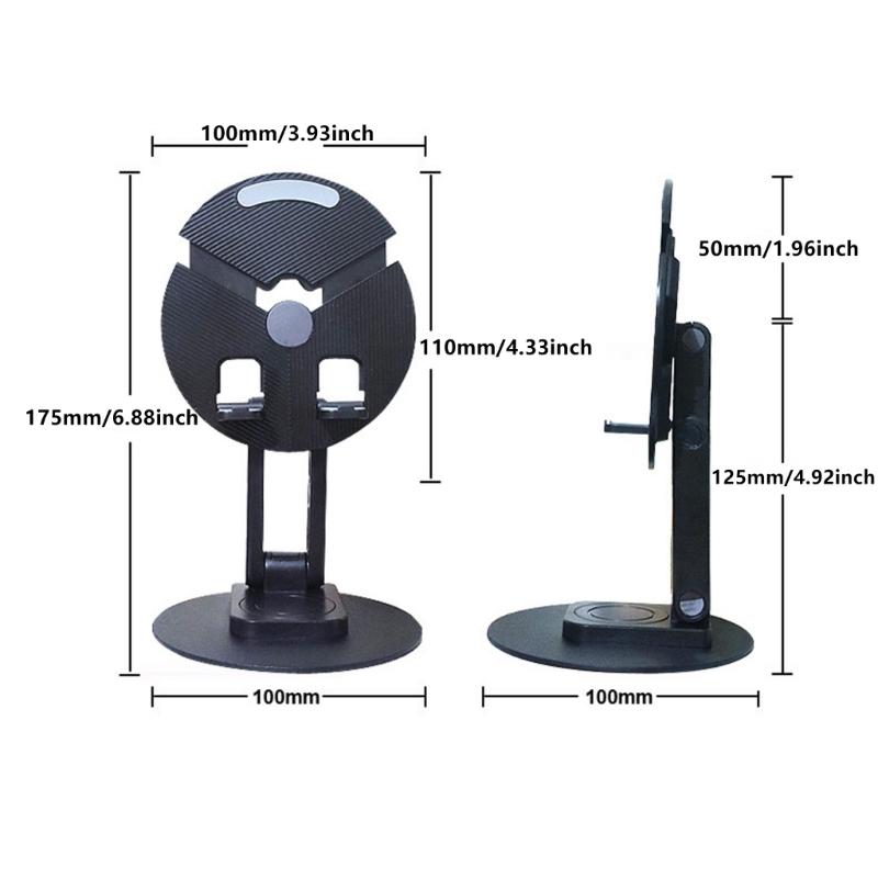 Desktop Stable Phone Holder Mobile Phone Stand Portable Tabletop Foldable Stand for Phone 16 15 14 Retractable Holder