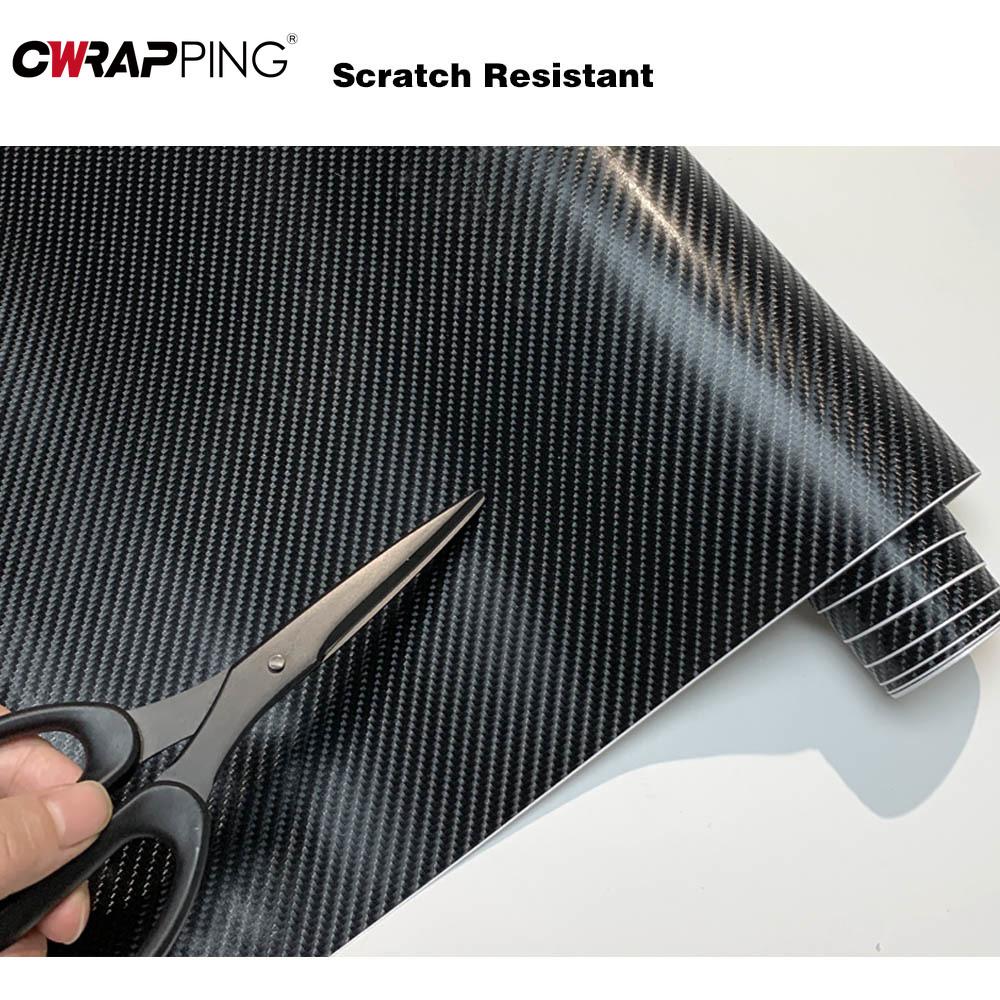 150CM Car Stickers Exterior 4D Carbon Fiber Wrap Car Adhesive Vinyl Auto Accessories Automotive Sticker Motorcycle Decoration