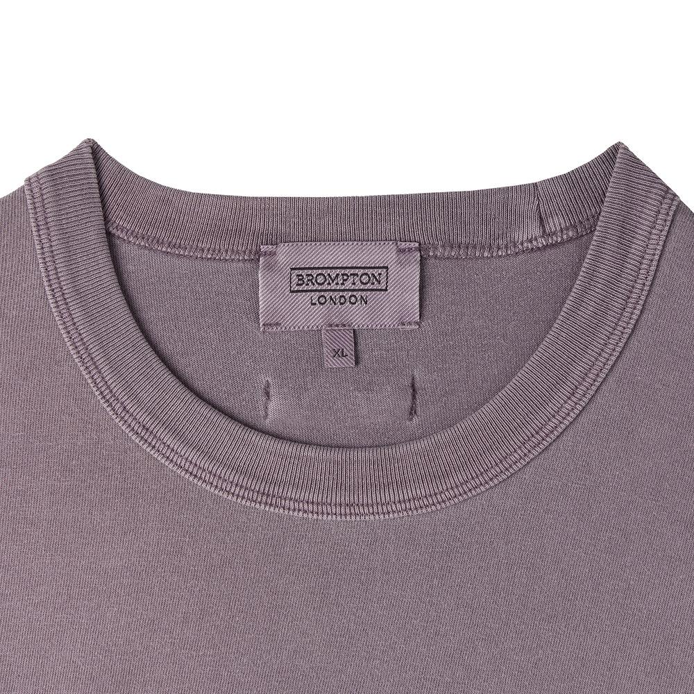 BROMPTON LONDON Pigment Long Sleeve T-Shirt - Purple (P253Uts403)