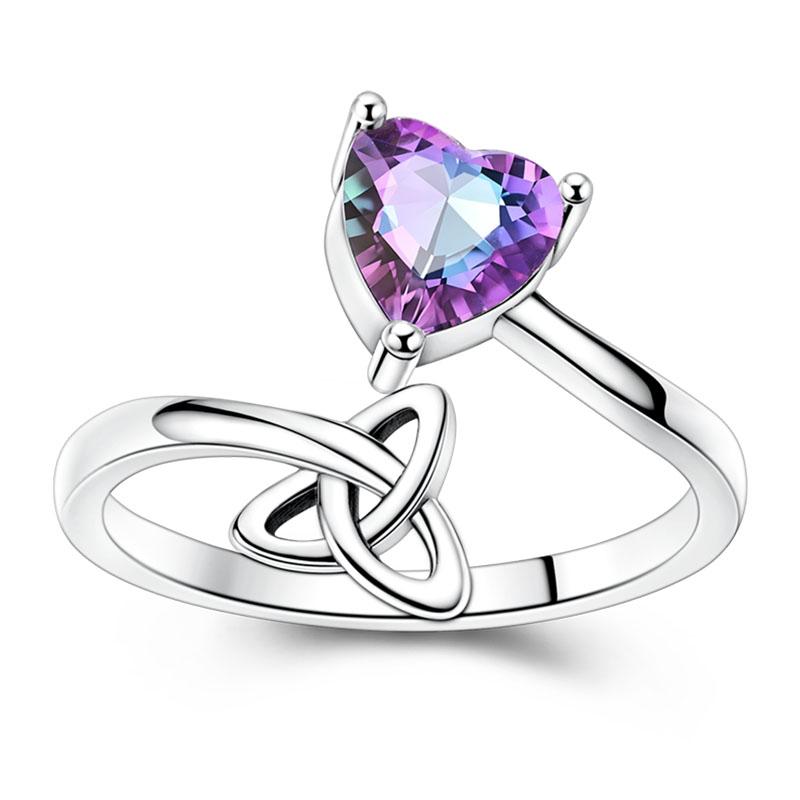 Real 925 Silver Feather Butterfly Flower Sun Moon Animal Design Open Rings Fit For Wedding Party Fine Jewelry
