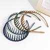 Frosted Solid Color Wide Headband Universal Headband Bangs Broken Hair Wash Face Headband Long Teeth Pressure Hair Headdress Hairpin