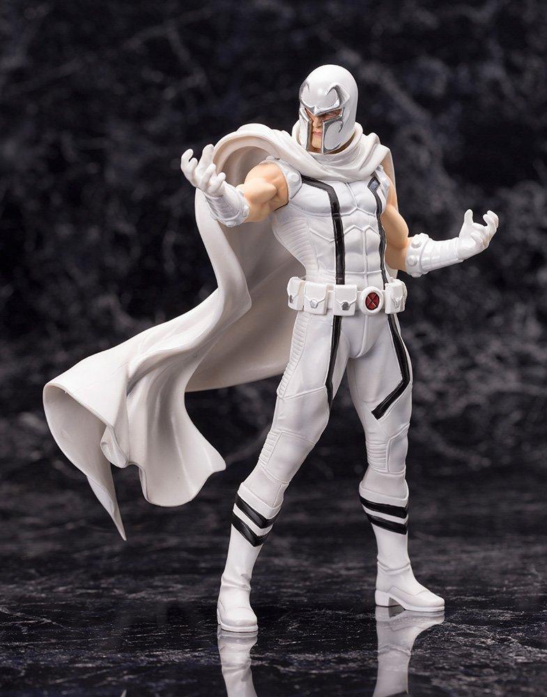 Kotobukiya ARTFX+ MARVEL NOW! White Magneto MARVEL NOW! 1/10 Scale PVC Pre-painted Easy-to-Assembly Figure