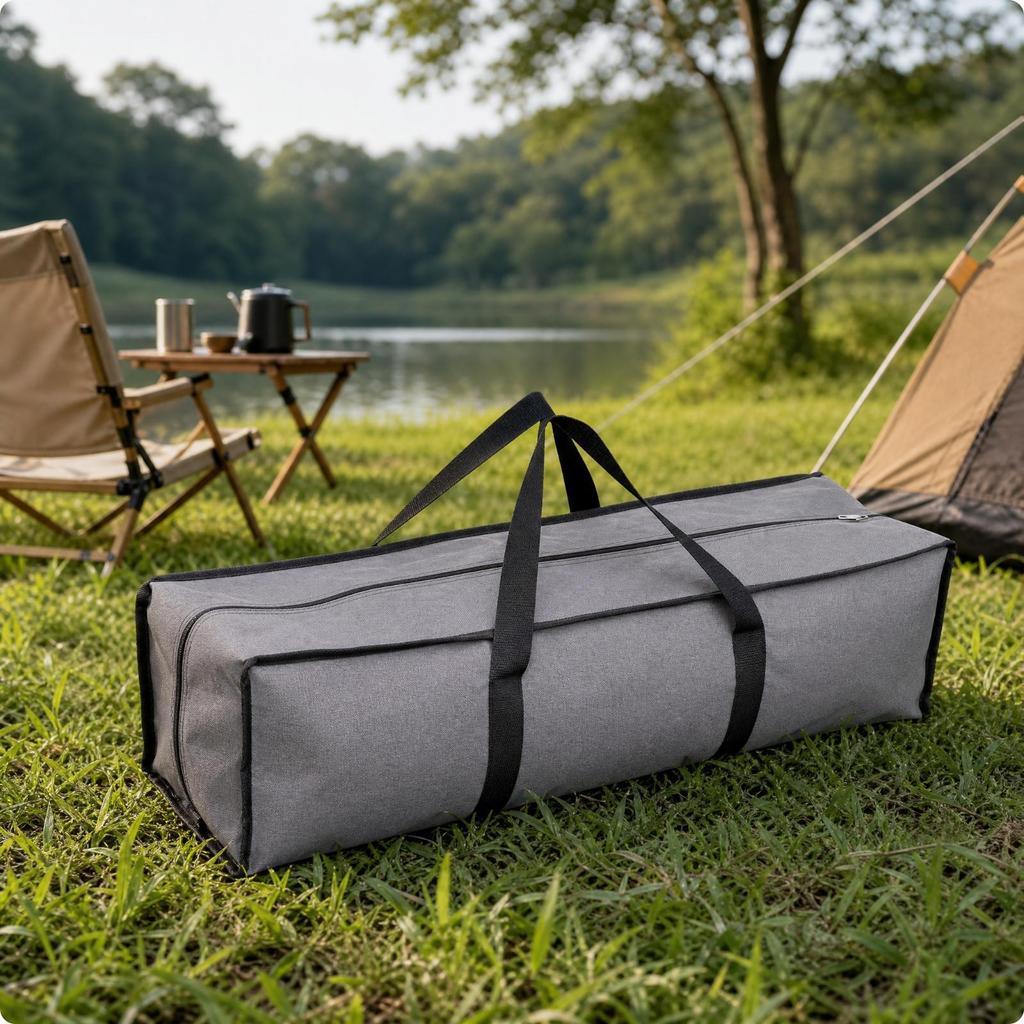 Rectangular Camping Storage Bag Waterproof Oxford Cloth Portable 60CM 15CM