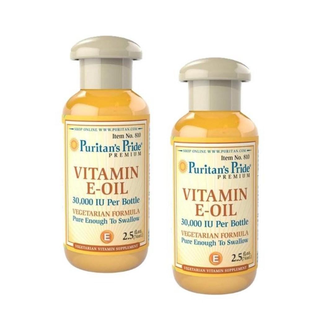 Puritans Pride Vitamin Blend Vitamin E 30,000 IU Oil E in an Oil 2 pcs 74 ml