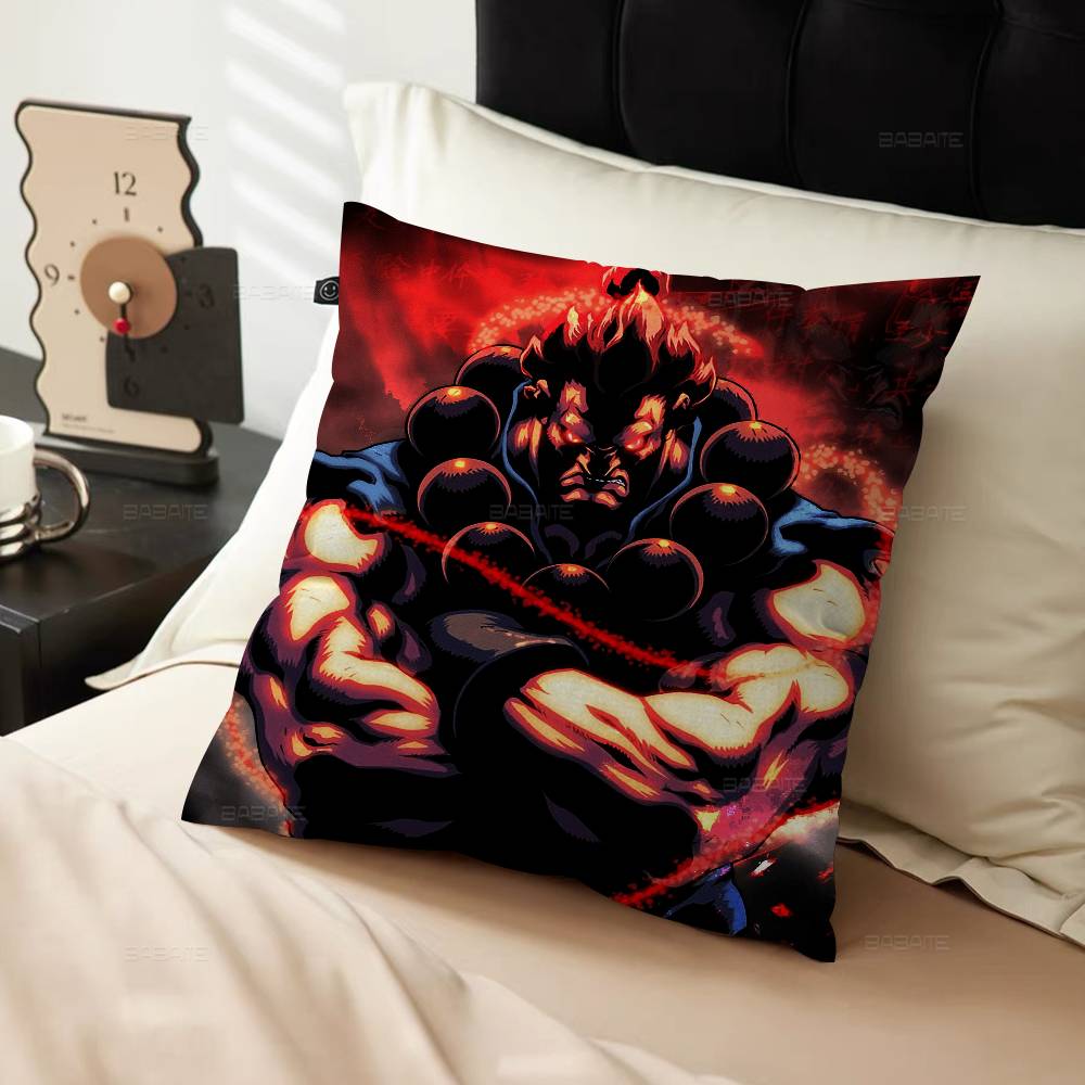 Baki Hanma Yujiro Manga Pillow Cover Design Cushion Cover Decor Holiday Decorati
