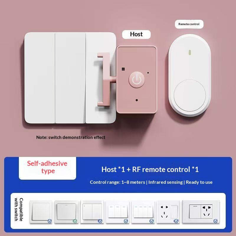 New Wireless Control Light Switch Off Tool Automatic Button Pusher Intelligent Usb Rechargeable Lazy Remote Control Switch