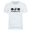 Neues Sommer The World Is Flat Engine T-Shirt Kurzarm Benutzerdefiniertes T-Shirt Stil Unisex Rundhals Baumwoll-T-Shirt Mode Streetwear T-Shirts