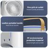 Ventilateur tour de pulvérisation à double tête, avec humidificateur à brume de contrôle, réglable à 180 degrés, rotatif à 90 degrés, Rechargeable