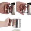 Baking Flour Sifter Food Strainers Powder Stainless Steel Hand-held Reusable Sieve for Flour Cup Shakers Kitchen Baking Tools