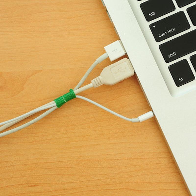 Neue Rollen Drahtbinder Grün Gartenkabel Gartenarbeit Kletterpflanzen Schneider Wiederverwendbares Kabel für Zuhause