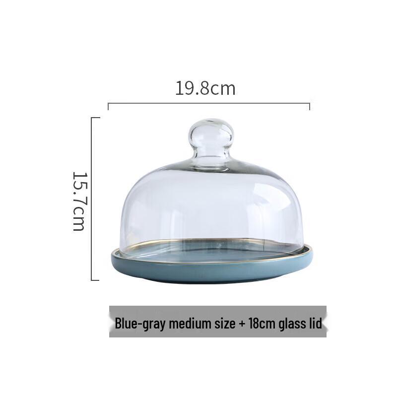 Nordic Light Luxury Ceramic Dessert & Fruit Plate
