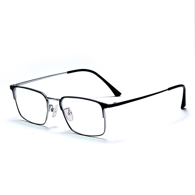 Premium Photochromic Progressive Multifocal Reading Glasses with Anti-Blue Light, UV Protection, and Pure Titanium Frames