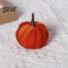 Velvet Pumpkin Decor 20 PCS Decorative Ornaments Multi-Color Artificial Fall Harvest Fabric Pumpkins for Mantel Table Shelf Farmhouse Centerpiece