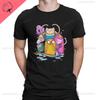 Fashionable Cotton T Shirt Adventure Time Cartoon Printing Shirt for Men Summer Street Wear New Trend Casual Unisex Clothes Tops