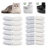 Boîte Magique pour Chat Distributeur d'Eau Triangulaire Filtre - Coton de Qualité Alimentaire