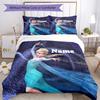 3pcs Custom Name Elsa Bedding Set Duvet Cover Closure Includes 1 Duvet Cover & 2 Pillowcases, Soft and Comfortable for All Seasons.