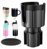 2-in-1 Car Cup Holder Phone Mount Multifunctional Vehicle Drink Holder Phone Stand for Auto Interior Use