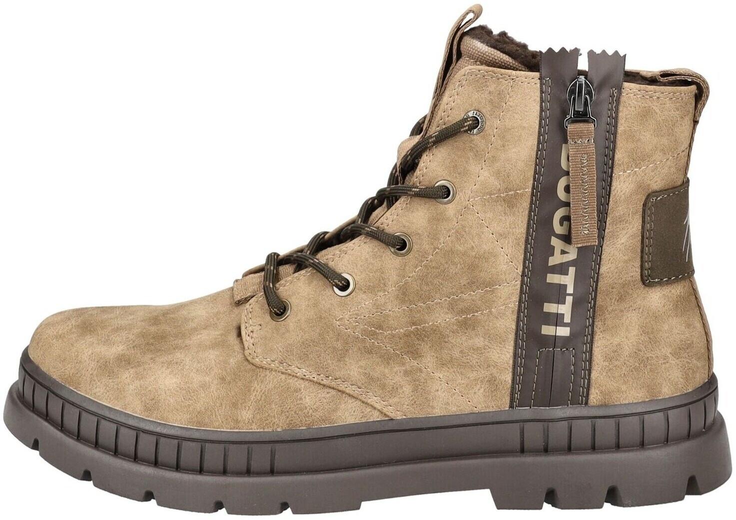 

Сапоги Bugatti бежевые на блочном каблуке 44